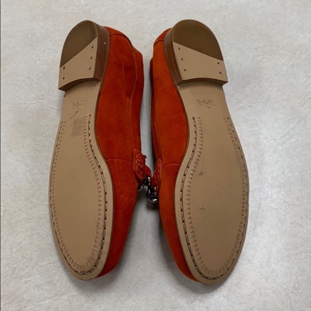 Coach Kimmie Suede loafers size 5 1/2 - Picture 3 of 4